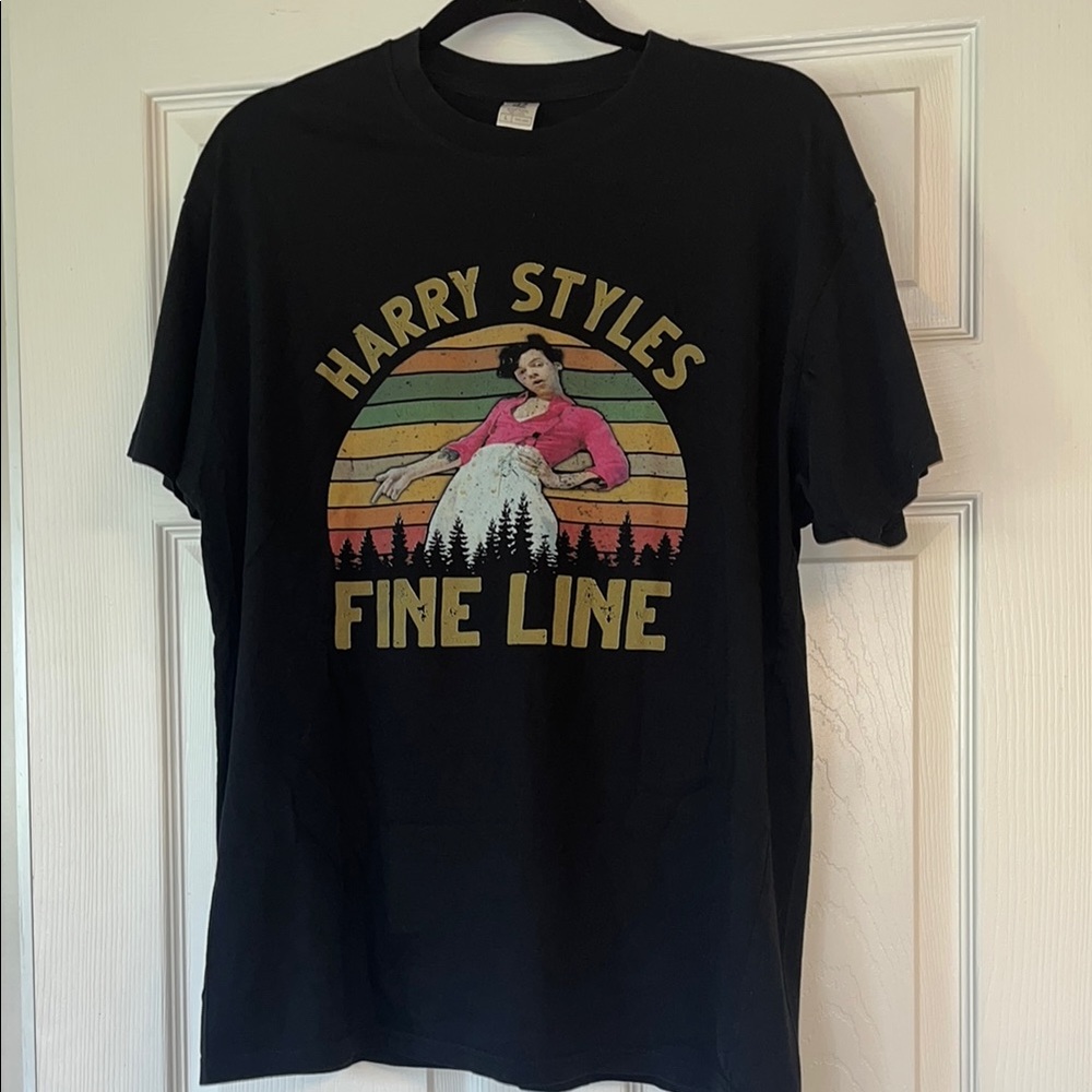 Harry Styles Fine Line Black T-Shirt